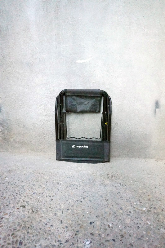 silla plegable pesca 74x35x40 (8eu.) 1u